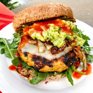 Guacamalo Grilled Chicken Burger